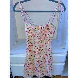 patterned floral dress